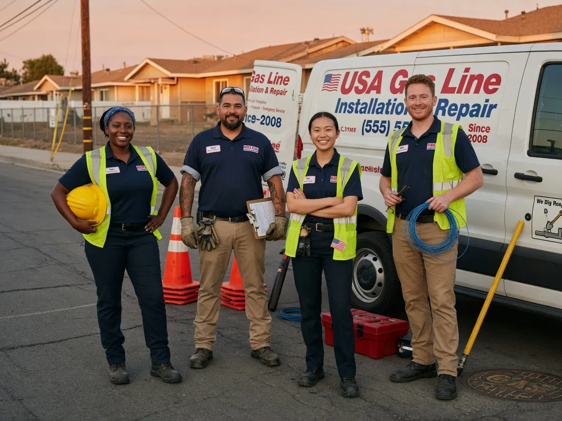 Gas Line Installation company in Loranger, LA
